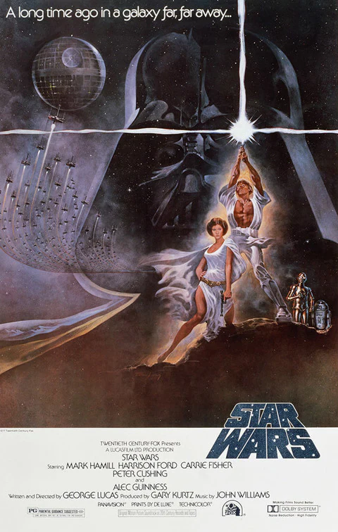 Poster of A New Hope © Starwars.com website